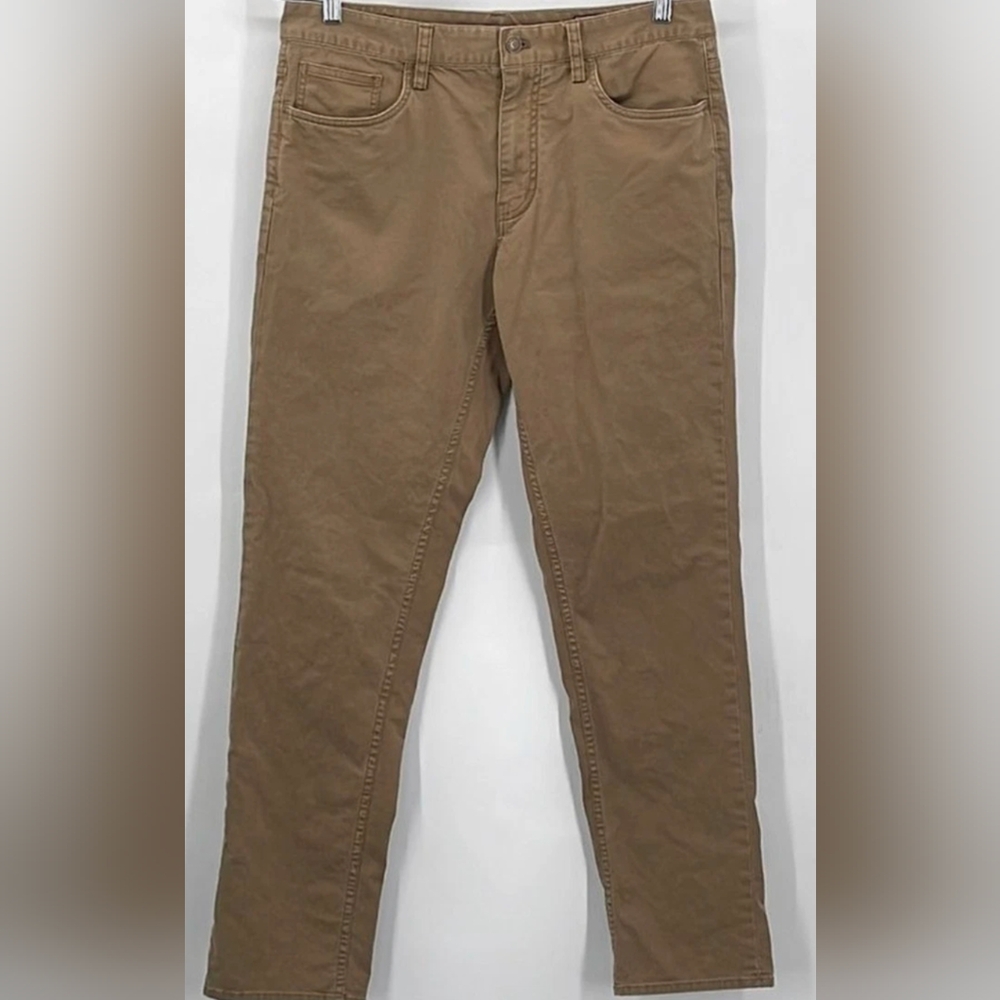 Vineyard Vines Tan Chino 5 Pocket Pants 38 X 30 Cotton